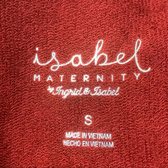 Isabell Maternity by Ingrid & Isabell (W)Top -Sz S - Picture 7 of 7